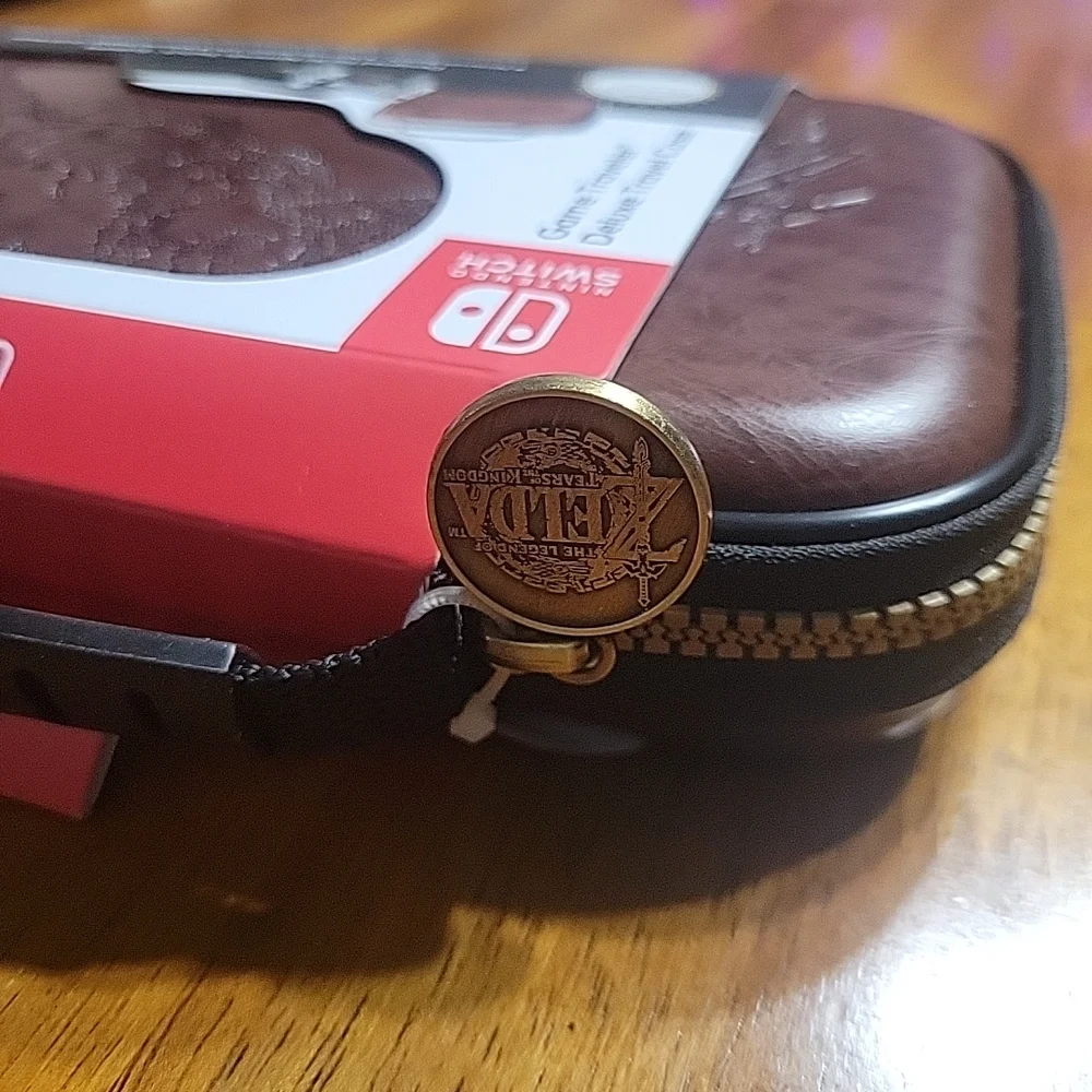 Nintendo Switch Deluxe Brown Carrying Case